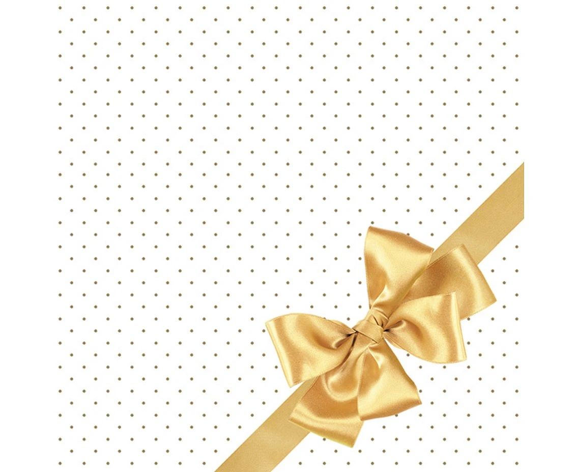 Serwetki pap. Golden Bow Elegance, 33x33 cm, 20 szt.