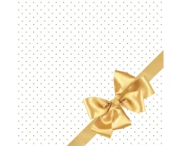 Serwetki pap. Golden Bow Elegance, 33x33 cm, 20 szt.