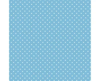 Serwetki pap. White Dots on Blue, 33x33 cm, 20 cm