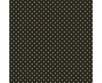 Serwetki pap. White Dots on Black, 33x33 cm, 20 szt.