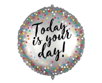 Balon foliowy 18" Happy Birthday Decorata