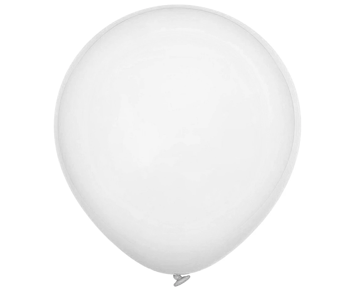 Balony Decomex 5", pastel białe, 100szt.