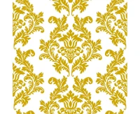 Serwetki papierowe White&Gold Wallpaper, 33 x 33 cm,  20 szt.