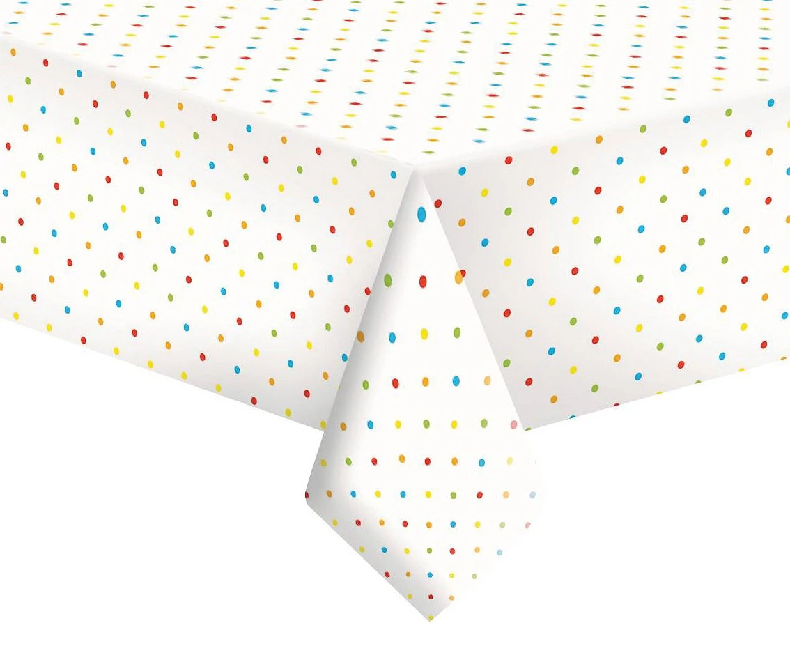Obrus papierowy Sweet Unicorn with Pastel Dots, 120 x 180 cm