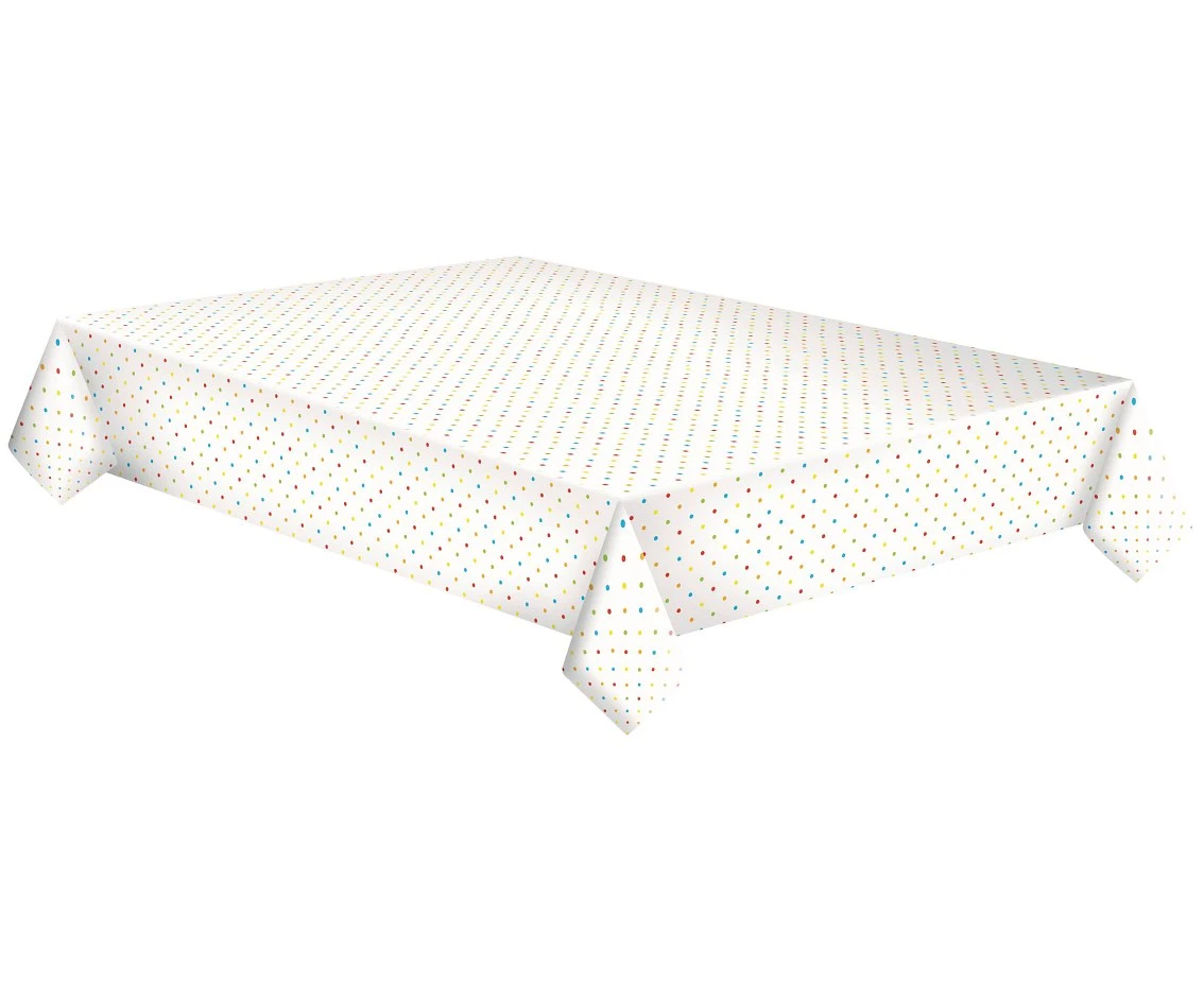 Obrus papierowy Sweet Unicorn with Pastel Dots, 120 x 180 cm