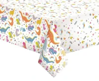 Obrus papierowy Funny Dinosuars, 120 x 180 cm