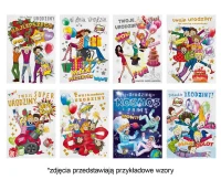 Laurka Lux Edition B6LUX 127x180 Urodziny Młodzieżowe zest. 670 Młodzieżowe - Chłopak, Dziewczyna, Grafika, Humor
