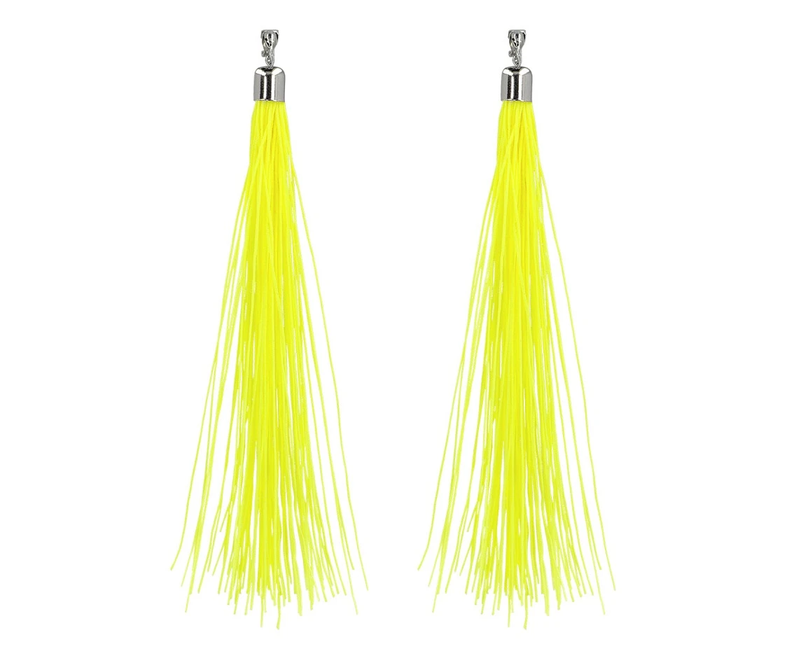 Kolczyki Festival neon yellow