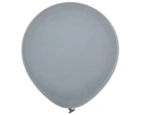 Balony Decomex 5", pastel szare, 100szt.