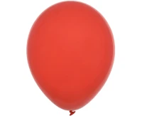 Balony Decomex 9", pastel czerwone, 100szt.