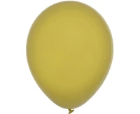 Balony Decomex 9", pastel musztardowe, 100szt.