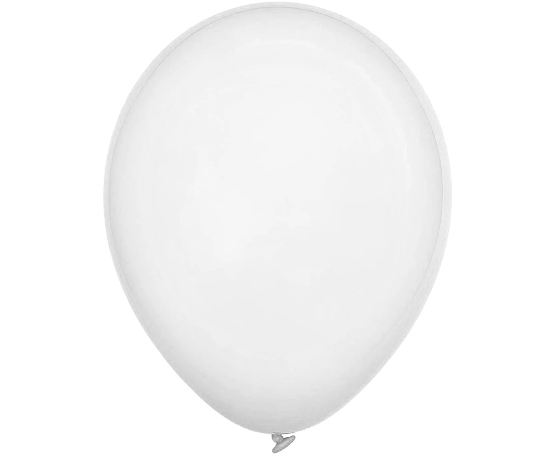 Balony Decomex 11", pastel białe, 100szt.