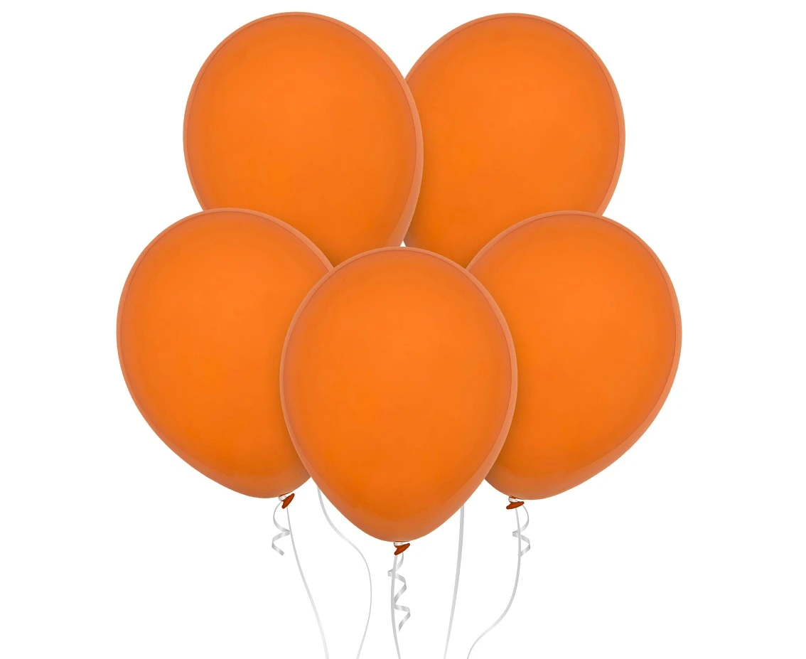 Balony Decomex 11", pastel pomarańczowe, 100szt.
