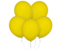 Balony Decomex 11", pastel żółte, 100szt.