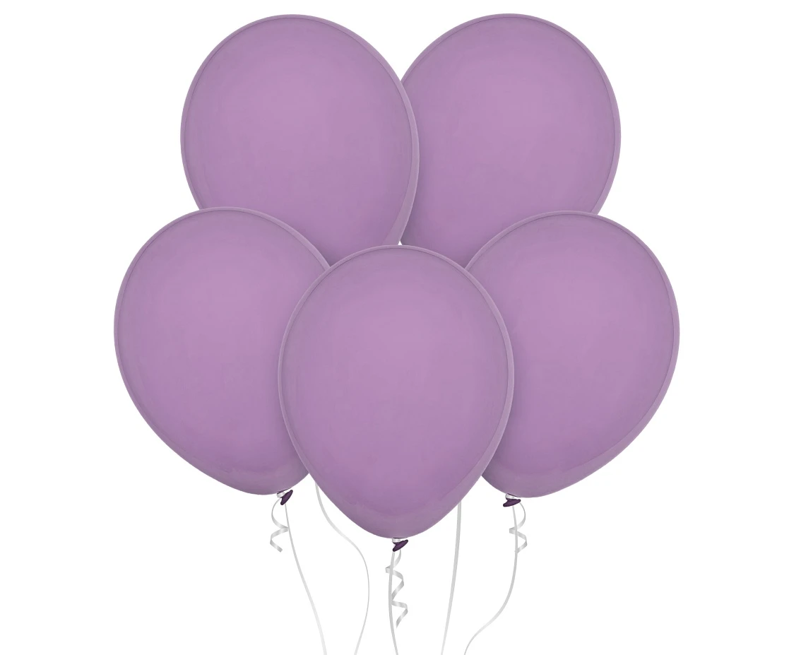 Balony Decomex 11", pastel zgaszone różane, 100szt.