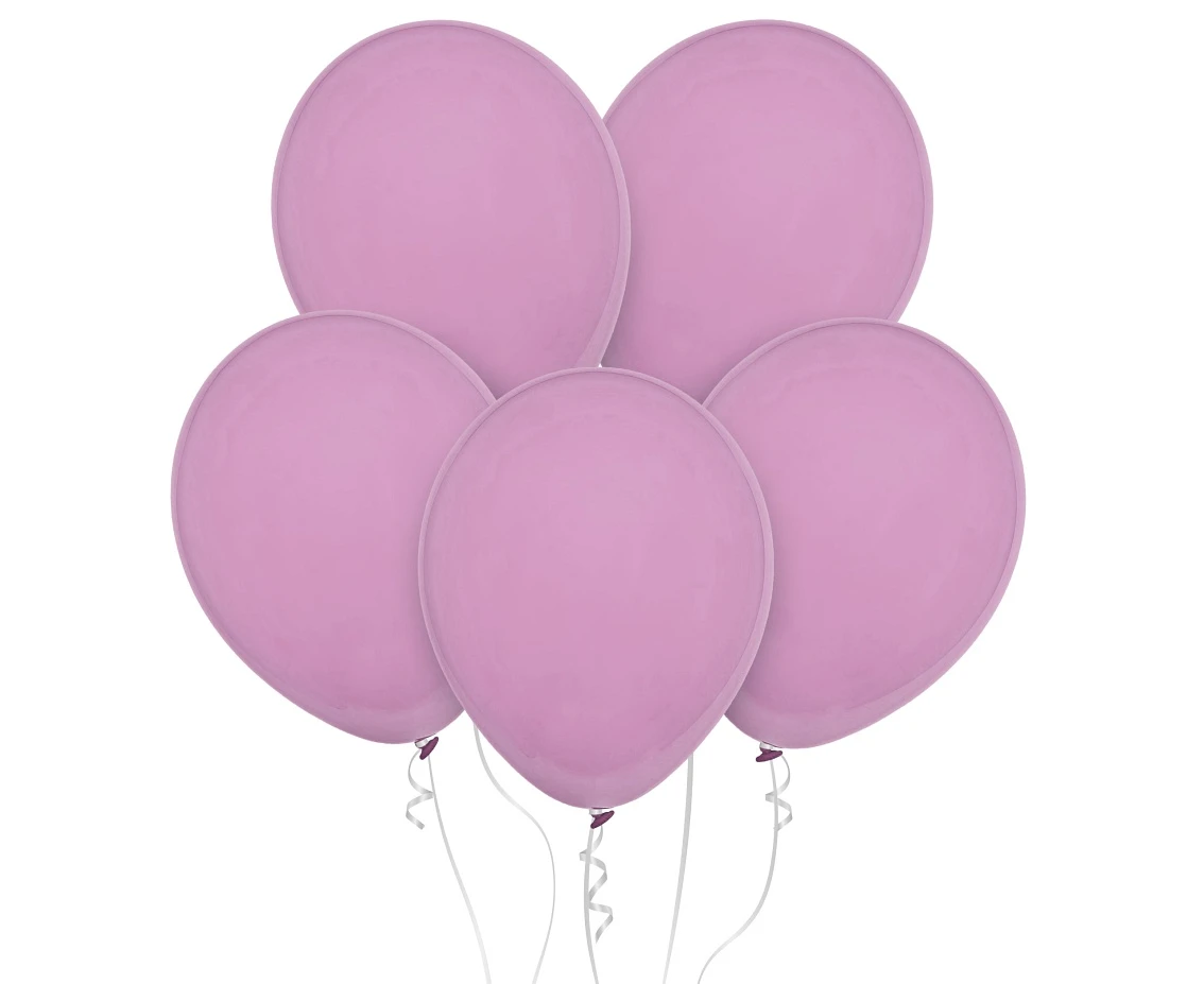 Balony Decomex 11", pastel landrynkowy róż, 100szt.