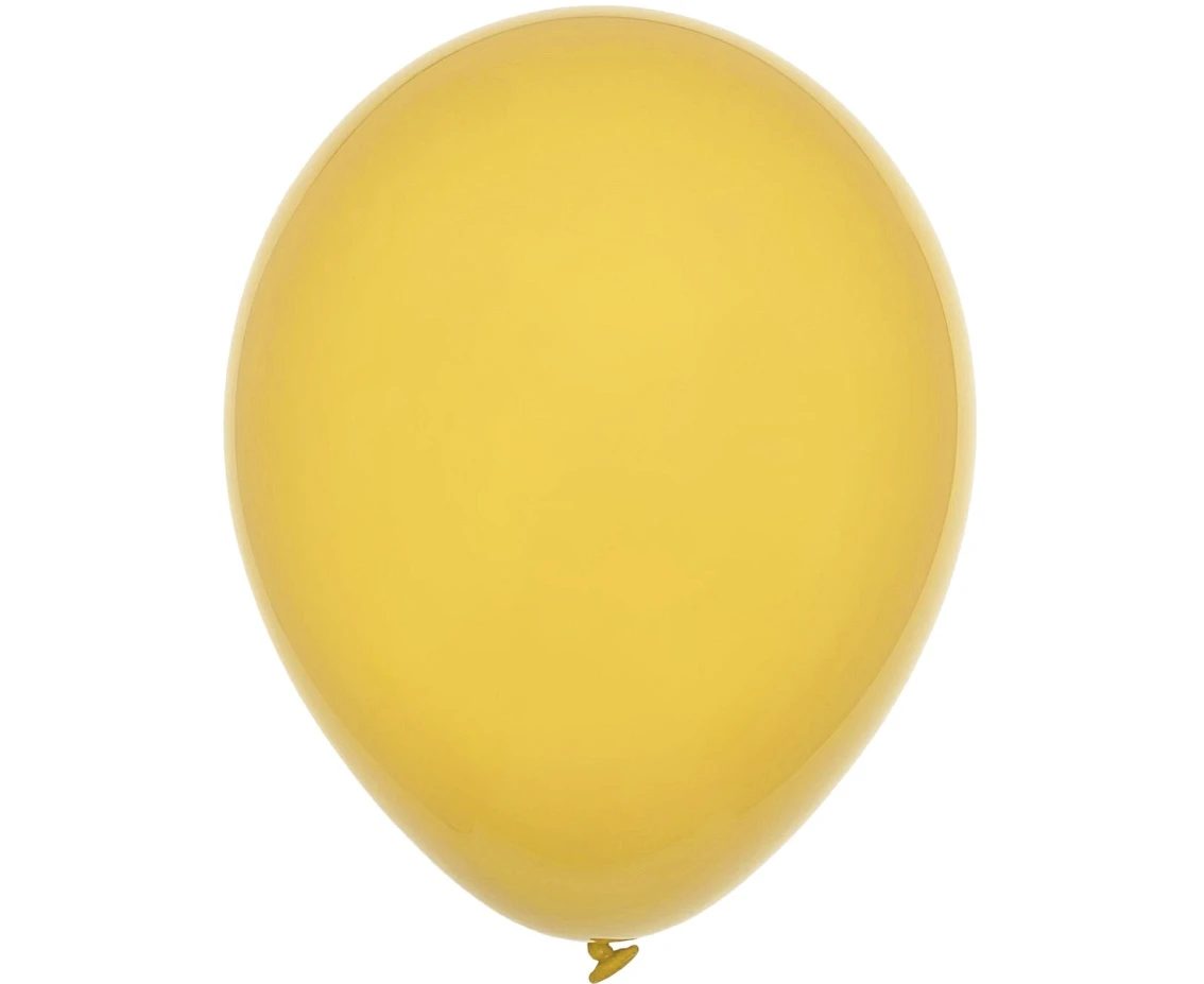 Balony Decomex 11", pastel złoto-żółte, 100szt.