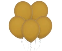 Balony Decomex 11", pastel mocha, 100szt.