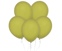 Balony Decomex 11", pastel oliwkowe, 100szt.