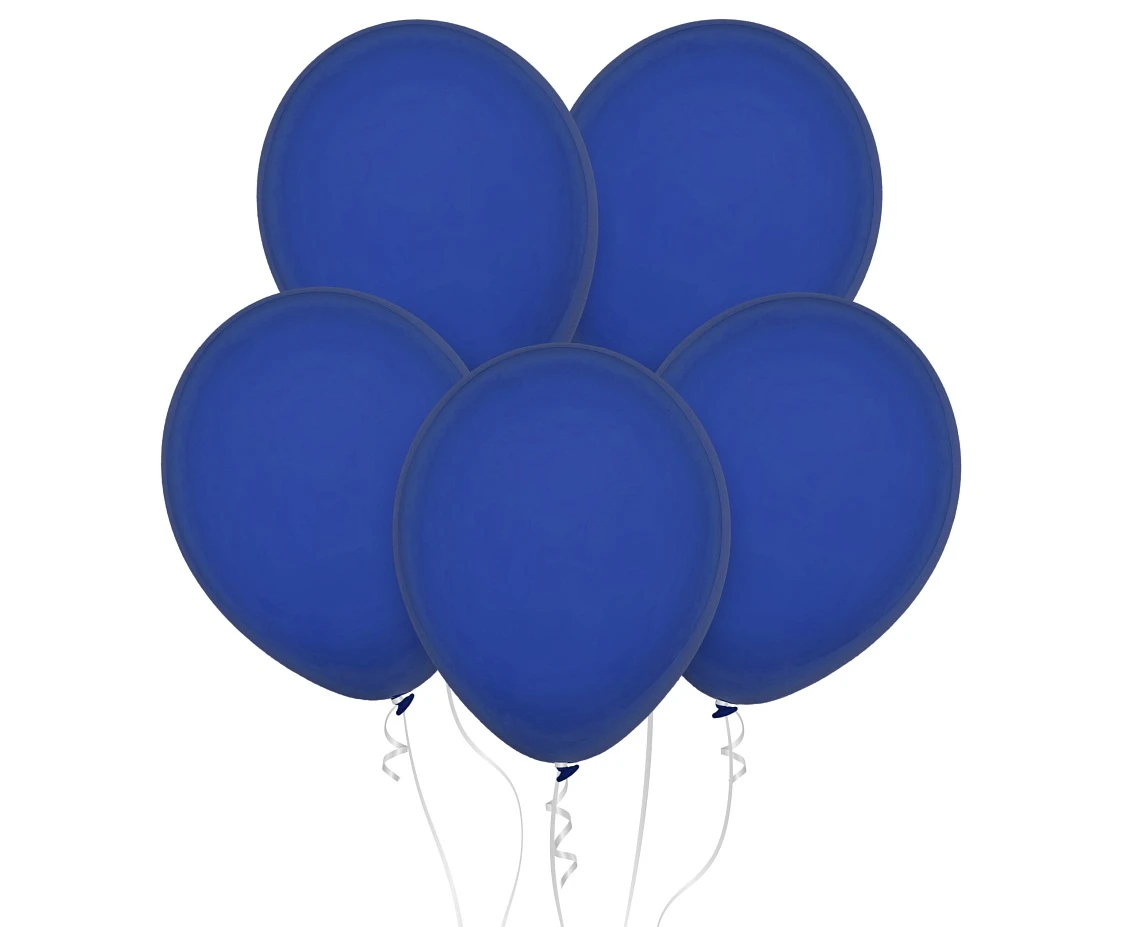 Balony Decomex 11", pastel granatowe, 100szt.