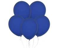 Balony Decomex 11", pastel granatowe, 100szt.