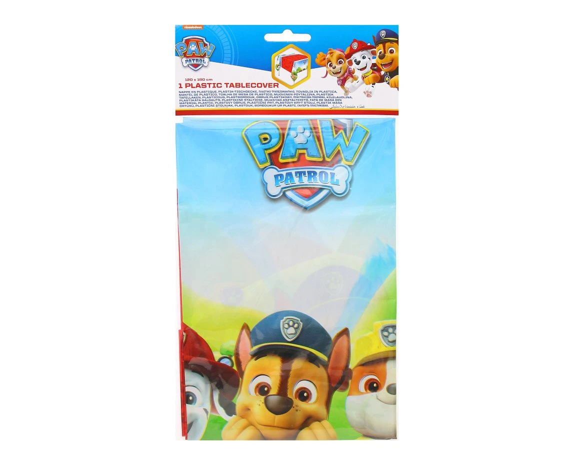 Obrus plastikowy Paw Patrol Rescue Heroes, 120 x 180 cm, 1 szt.