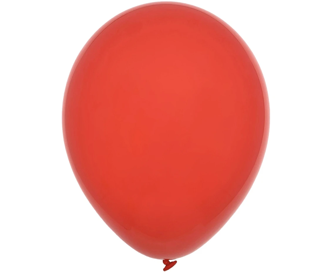 Balony Decomex 18", pastel czerwone, 25szt.