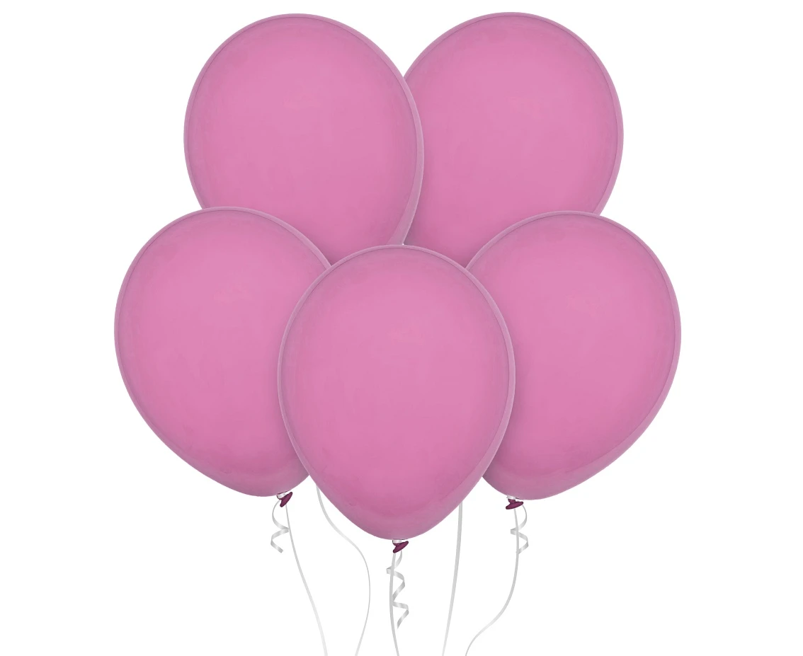 Balony Decomex 18", pastel cukierkowy róż, 25szt.