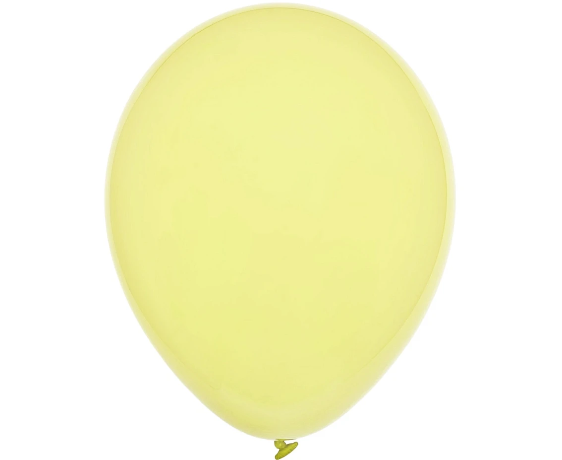 Balony Decomex 18", pastel żółtawe, 25szt.