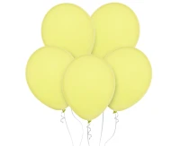 Balony Decomex 18", pastel żółtawe, 25szt.
