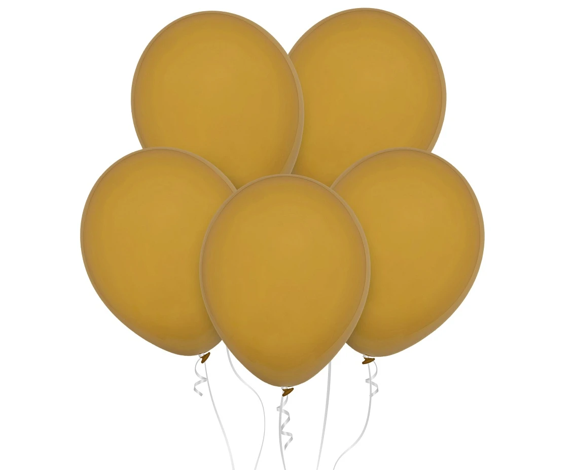 Balony Decomex 18", pastel mocha, 25szt.