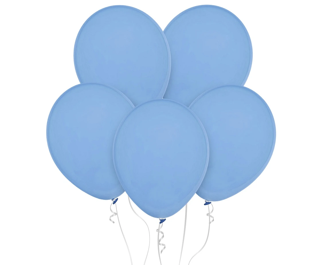 Balony Decomex 18", pastel błękitne, 25szt.