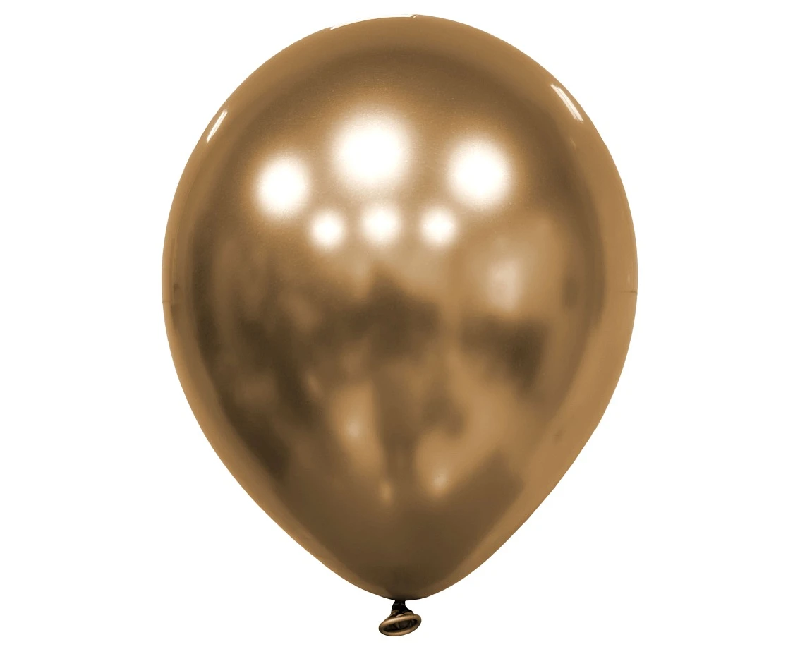 Balony Decomex 18", platyna złote, 25szt.