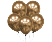 Balony Decomex 18", platyna złote, 25szt.