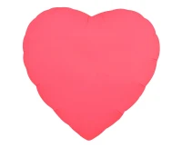 Balon foliowy Serce, fluor czerwony, 18" KK