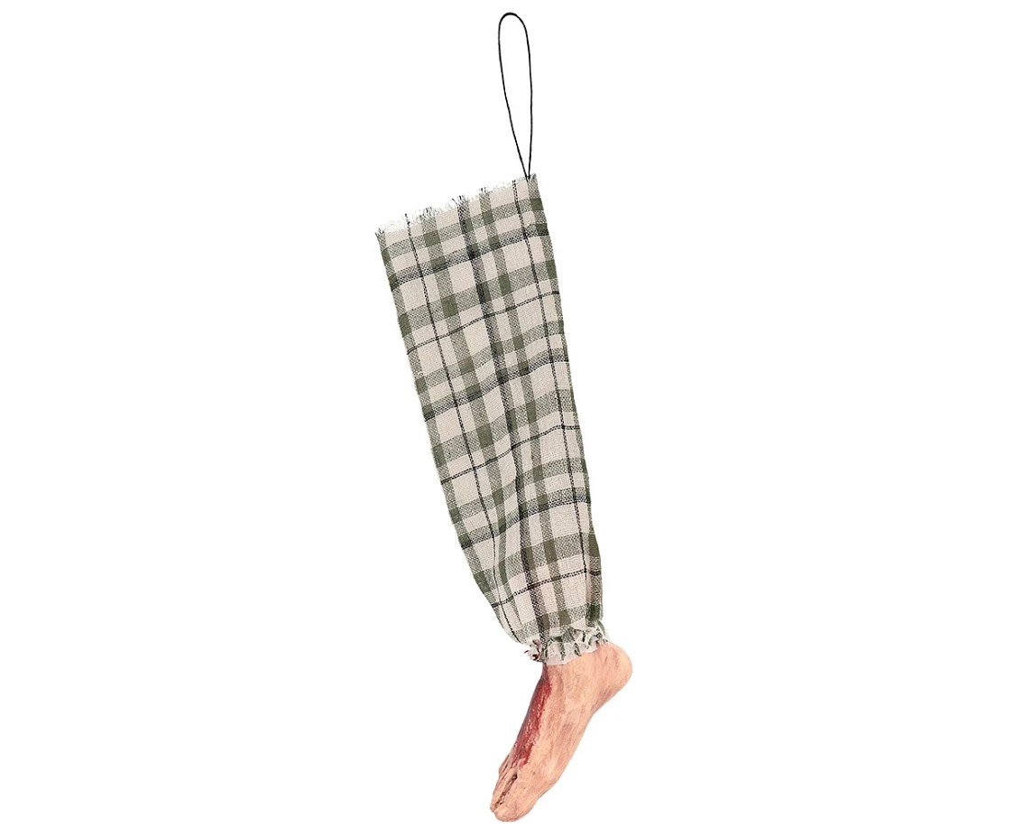 Dekoracja zakrwawiona noga (58cm)