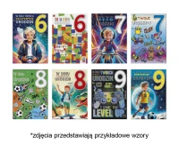 Laurka z cyframi na gąbkach exclusive B6GE 117x167 Urodziny Dziecięce zest. 738 Dziecięce 6-9 lat, Chłopiec, Cyfry