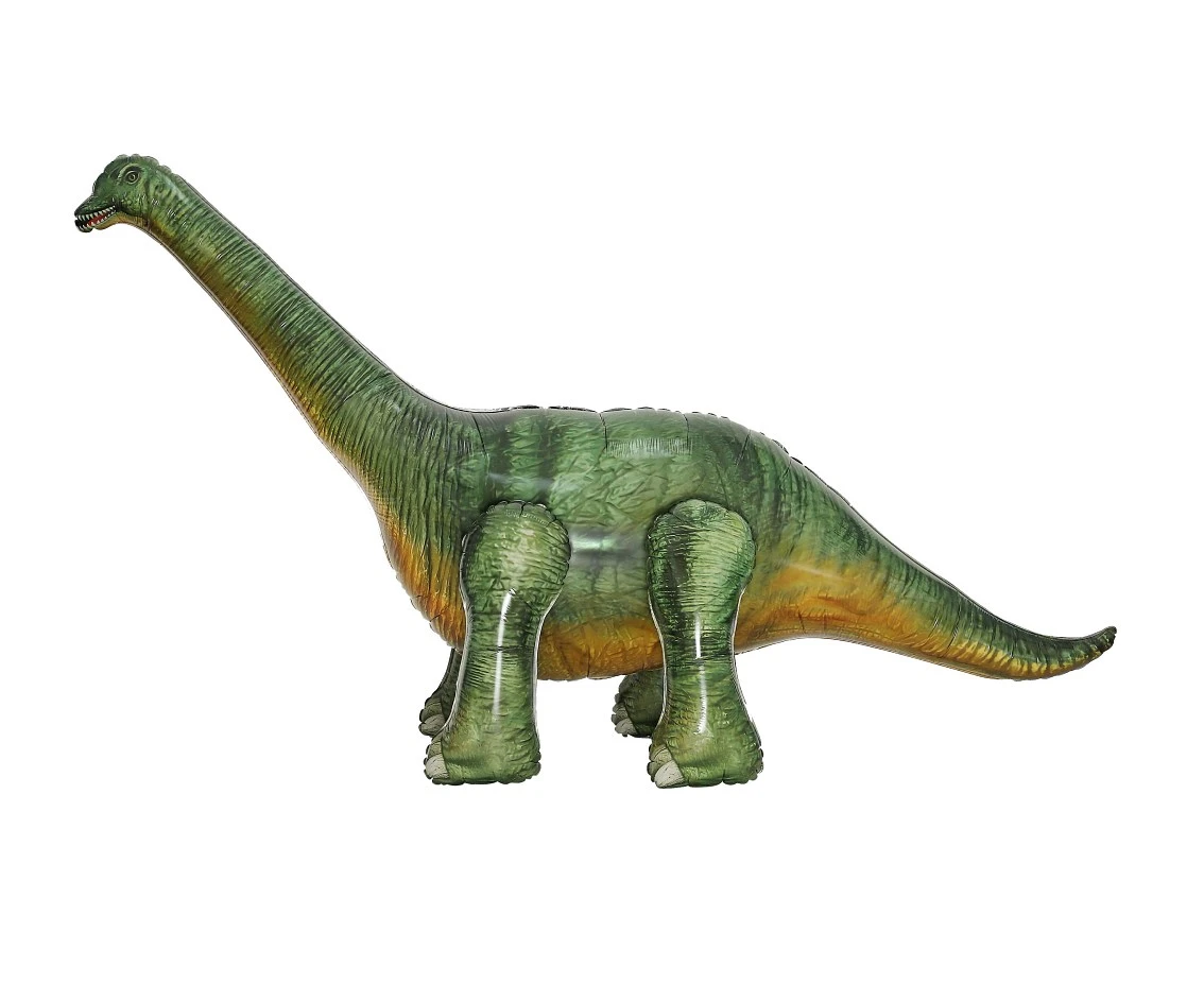 Balon foliowy Dino Brachiozaur, 213x86x129 cm z pompką