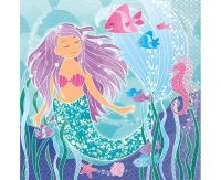 Serwetki papierowe "Mermaid" (syrenka), 16 szt.