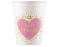 Kubeczki papierowe My little Princess FSC, 200 ml, 8 szt.