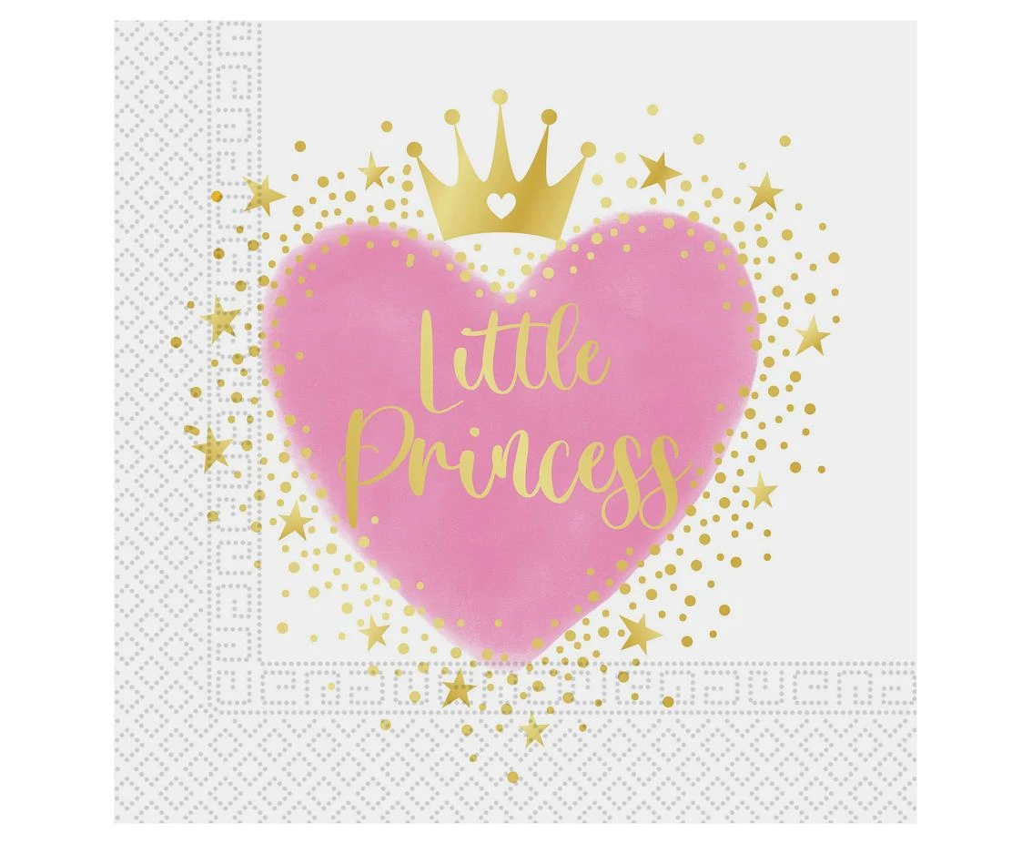 Serwetki papierowe My little Princess FSC, 33x33 cm, 20 szt.
