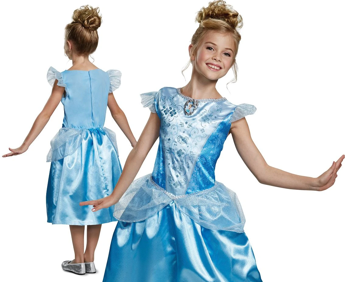 Strój Cinderella Classic - Princess (licencja), rozm. S (4-6 lat) KK