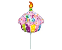 Balon foliowy 14" FX - Urodzinowa Muffinka, niepakowany