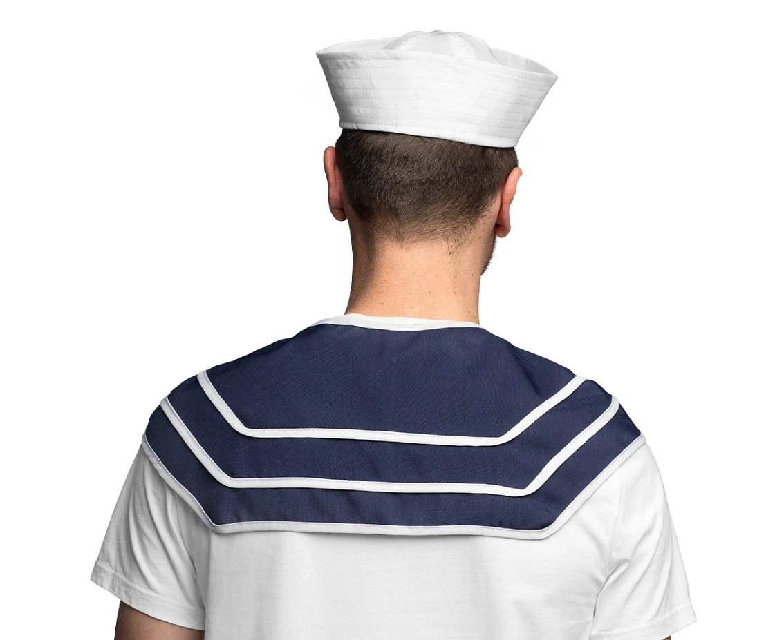 Zestaw Navy (czapka marynarska, kołnierz)