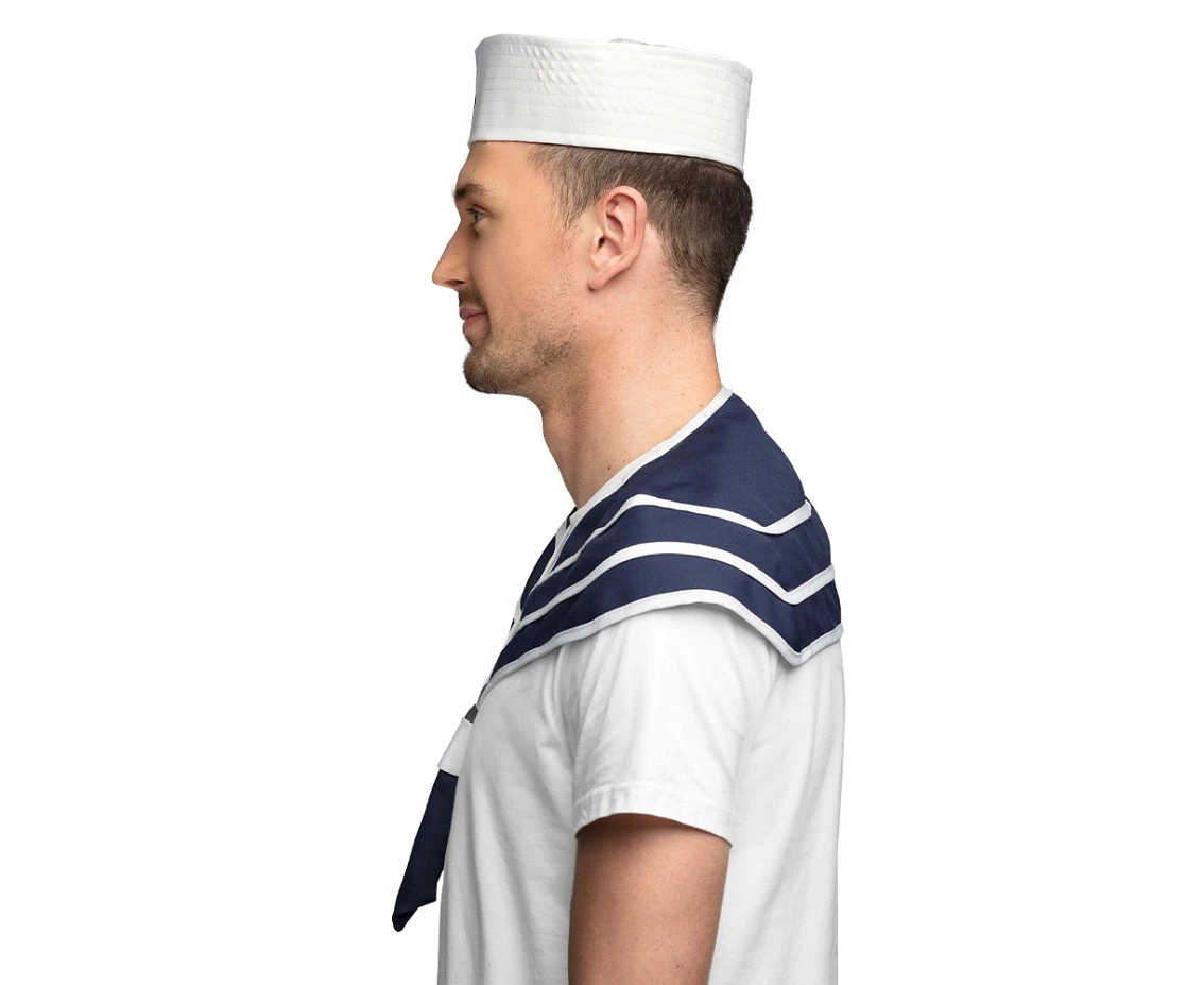 Zestaw Navy (czapka marynarska, kołnierz)