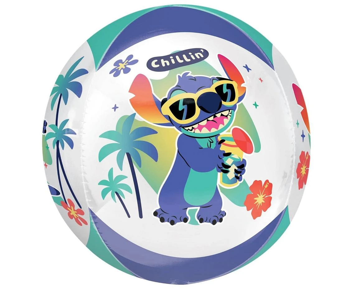 Balon foliowy ORBZ Stitch Disney, 38 x 40 cm KK