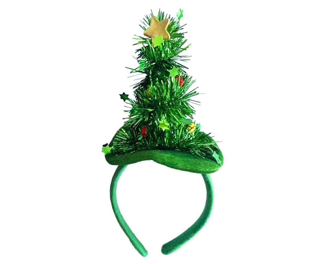 Opaska "Zielona choinka"
