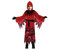 Strój dla dzieci Czerwony Demon (szata), rozm. 130/140 cm