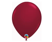 Balony Anagram 11", QL RND, żurawinowe, 100szt. KK