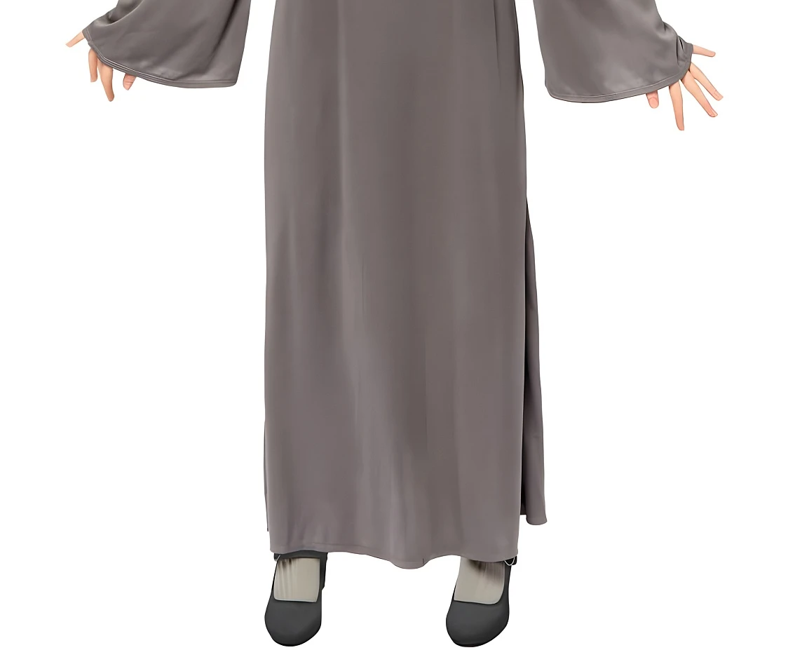 Strój dla dzieci Szara Czarodziejka (sukienka), rozm. 130/140 cm